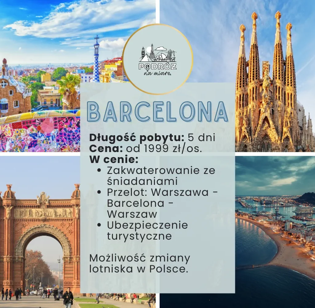 Wycieczki dla grup - Wycieczka do Barcelony